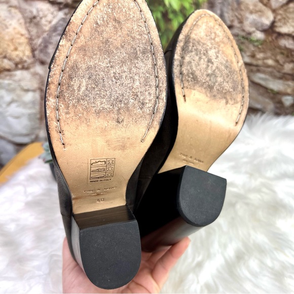 RAG & BONE Burnished Brown Leather Harrow Ankle Boots, 40 - Picture 14 of 14